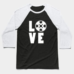 Love Bike Baseball T-Shirt